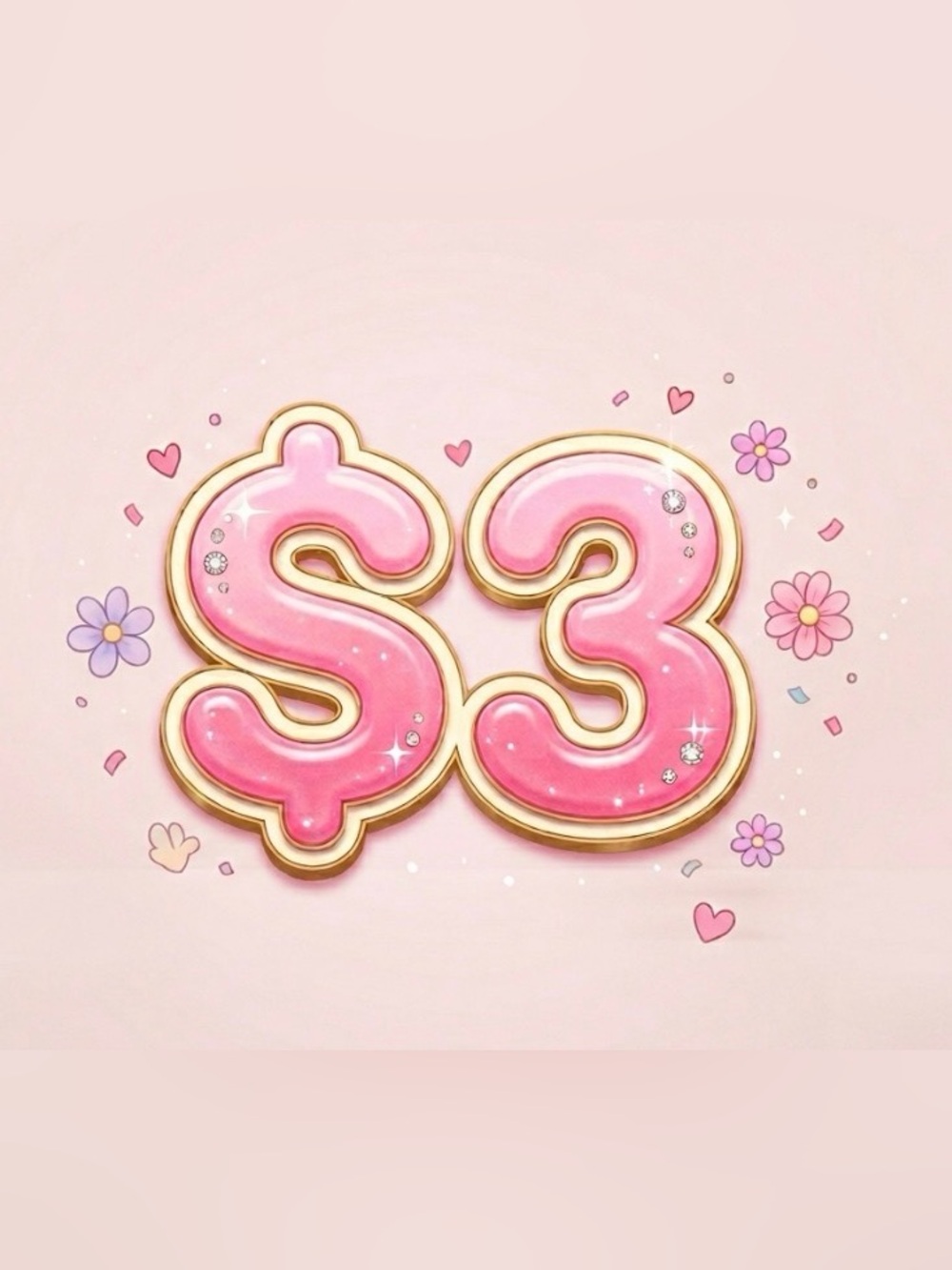 $3 UNLISTED ITEM